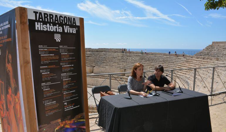 Presentació de l&#039;edició d&#039;enguany a l&#039;amfiteatre. 