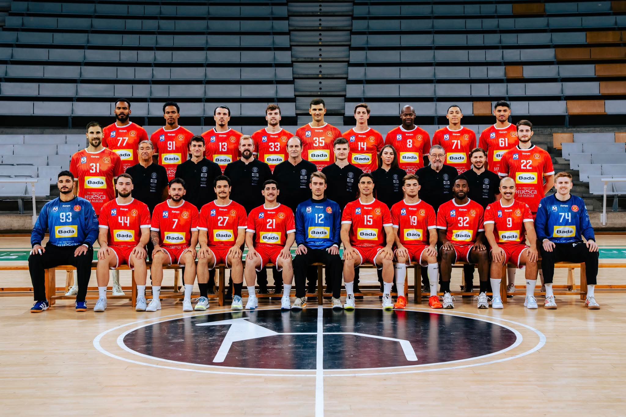 Plantilla del Bada Huesca