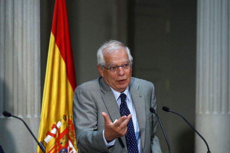 El ministro de Asuntos Exteriores, Josep Borrell