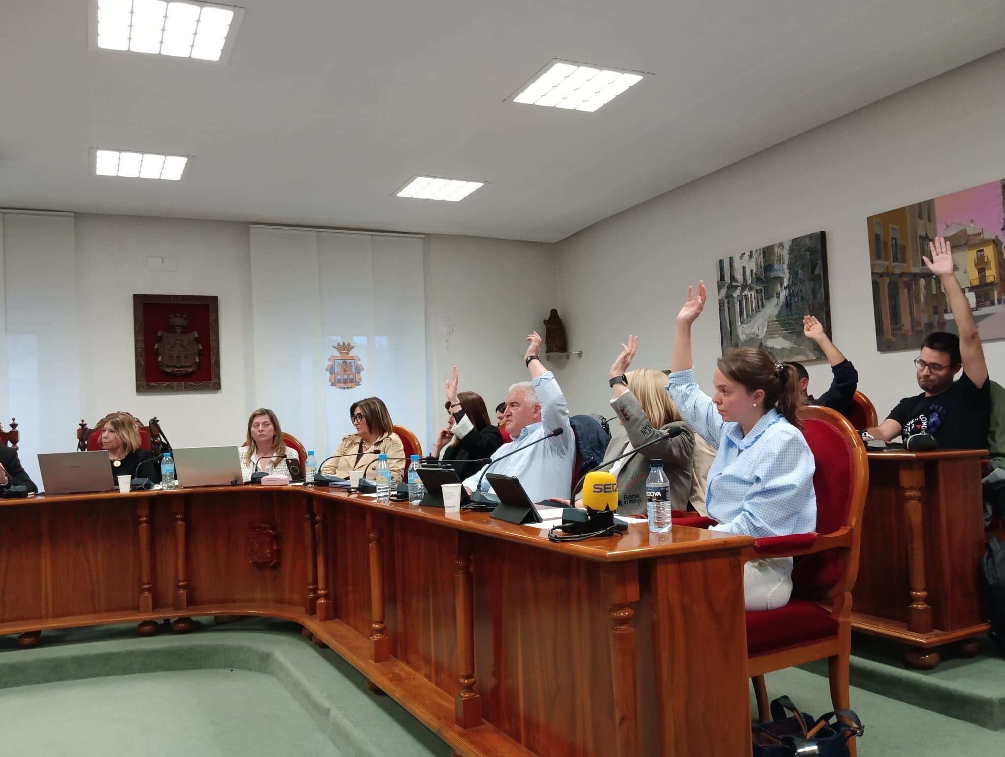 La propuesta del PSOE fue la que prosperó con mayoría absoluta