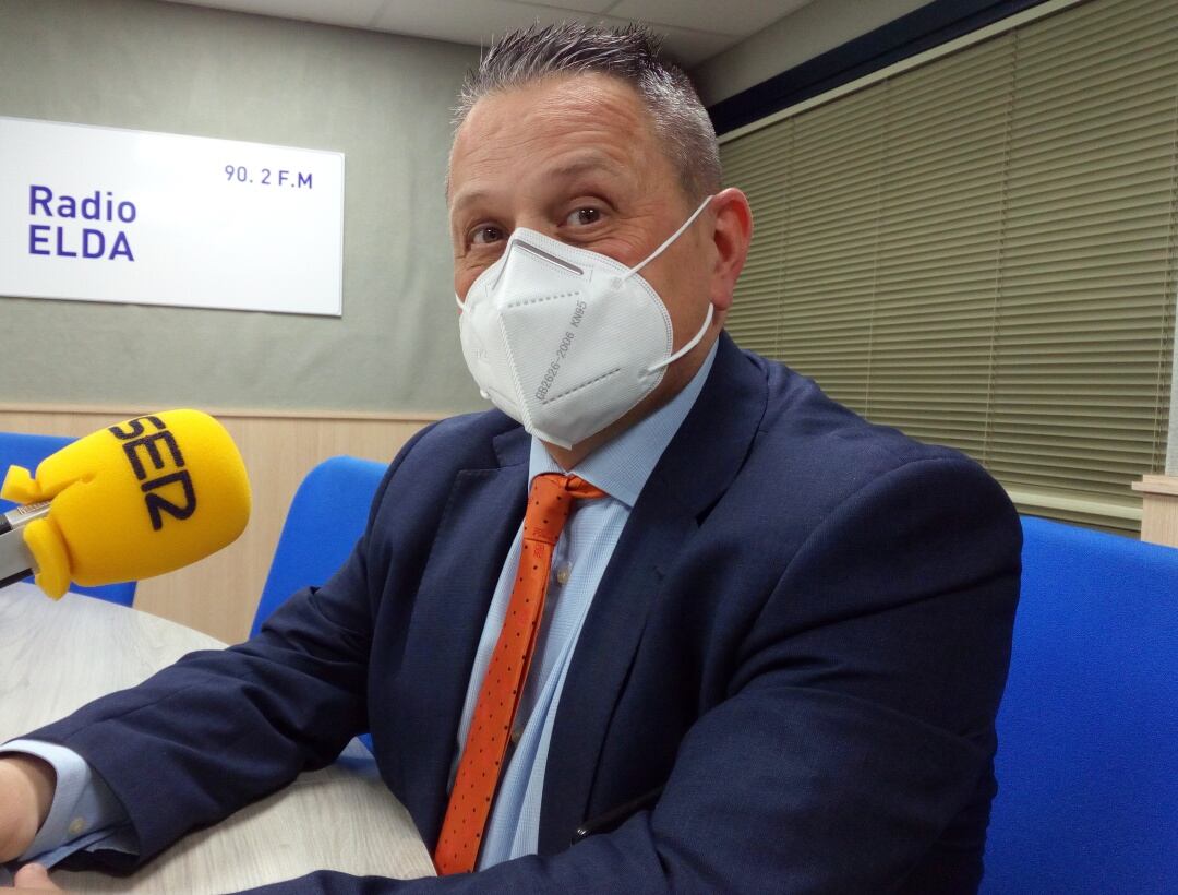 Paco Sánchez, concejal de Cs Elda, en Radio Elda SER