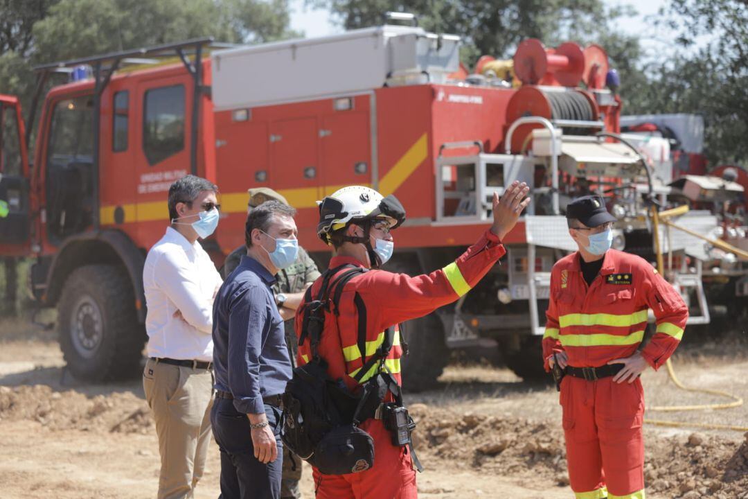 Entrenamientos de la UME en Uceda