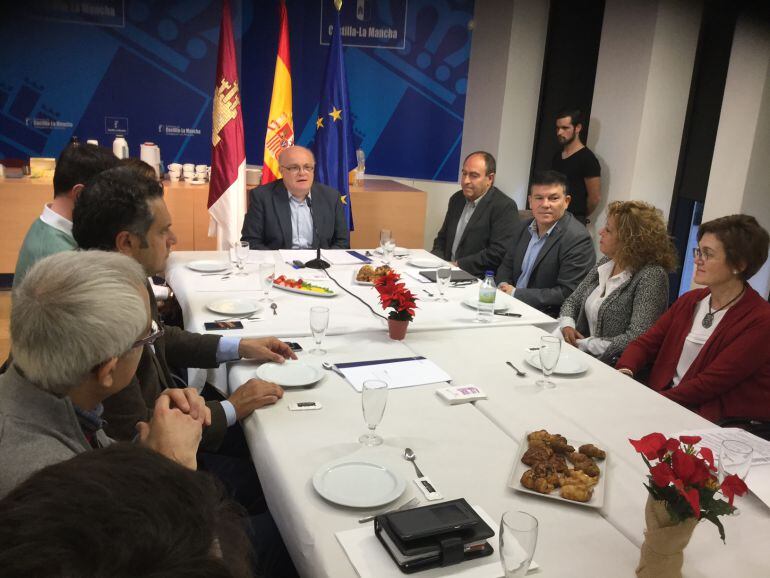 Desayuno informativo con el delegado de la Junta en Albacete