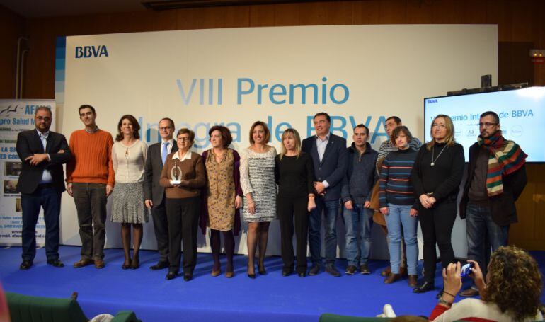 Entrega premio BBVA a AFAUS