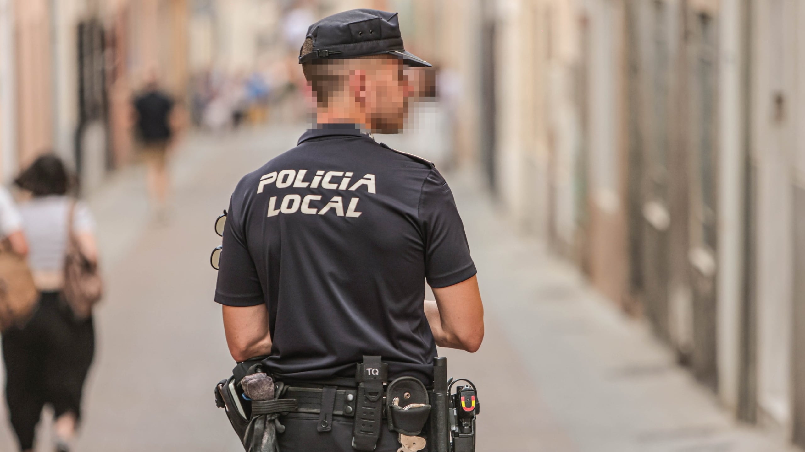 Imagen de archivo de un agente de la Policía Local de Petrer