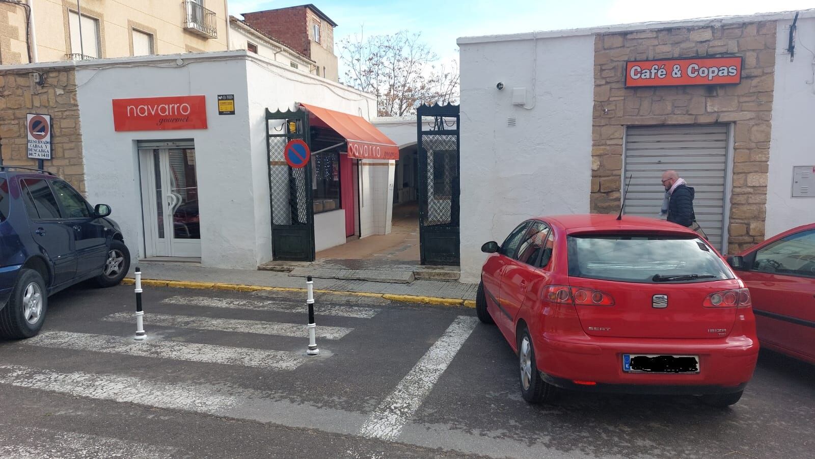 Entrada al actual Mercado de Abastos de Jódar