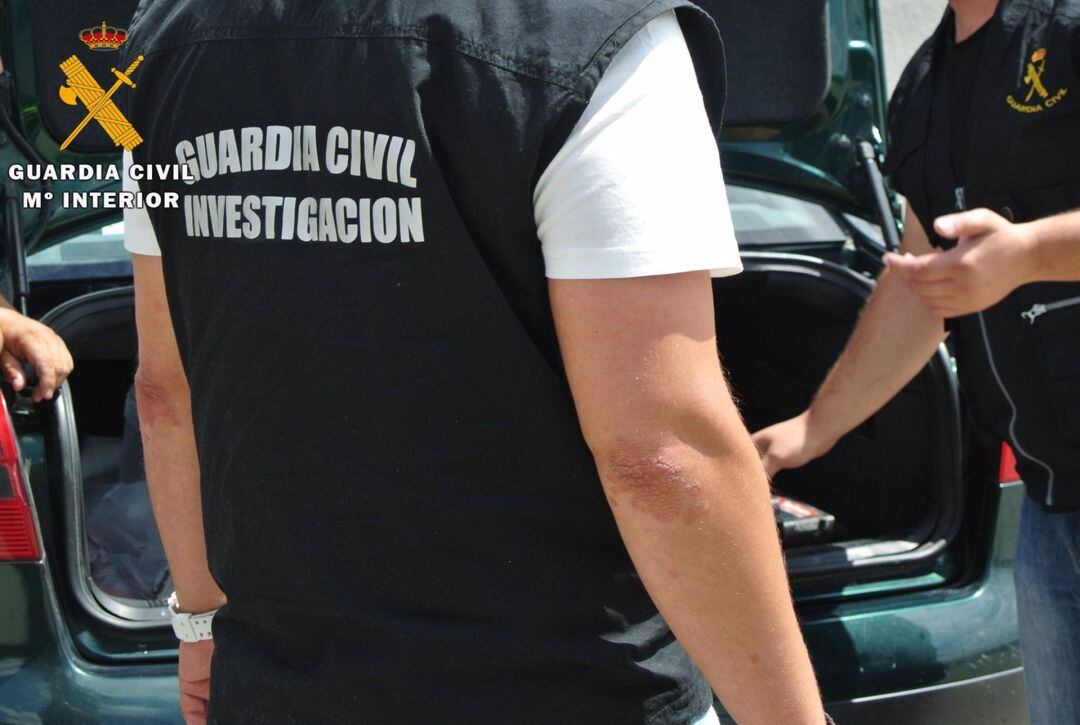 Una operación de la Guardia Civil.