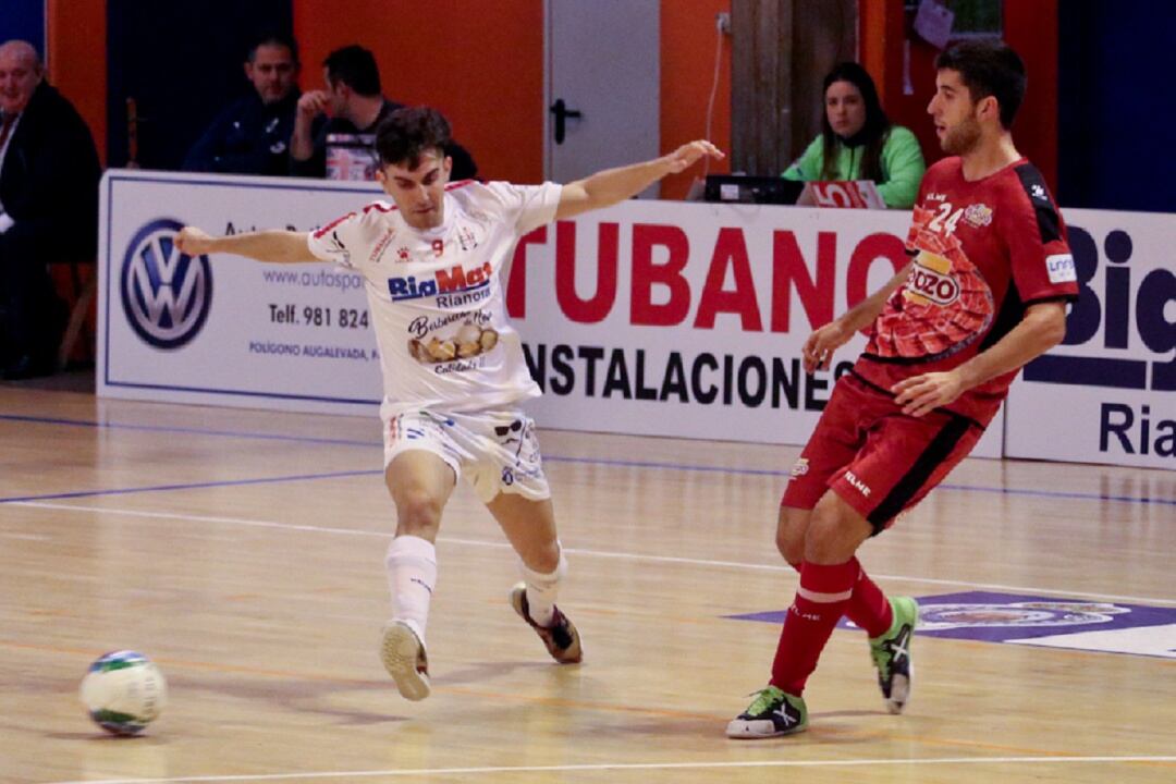 Quilez, en el partido ante ElPozo Murcia