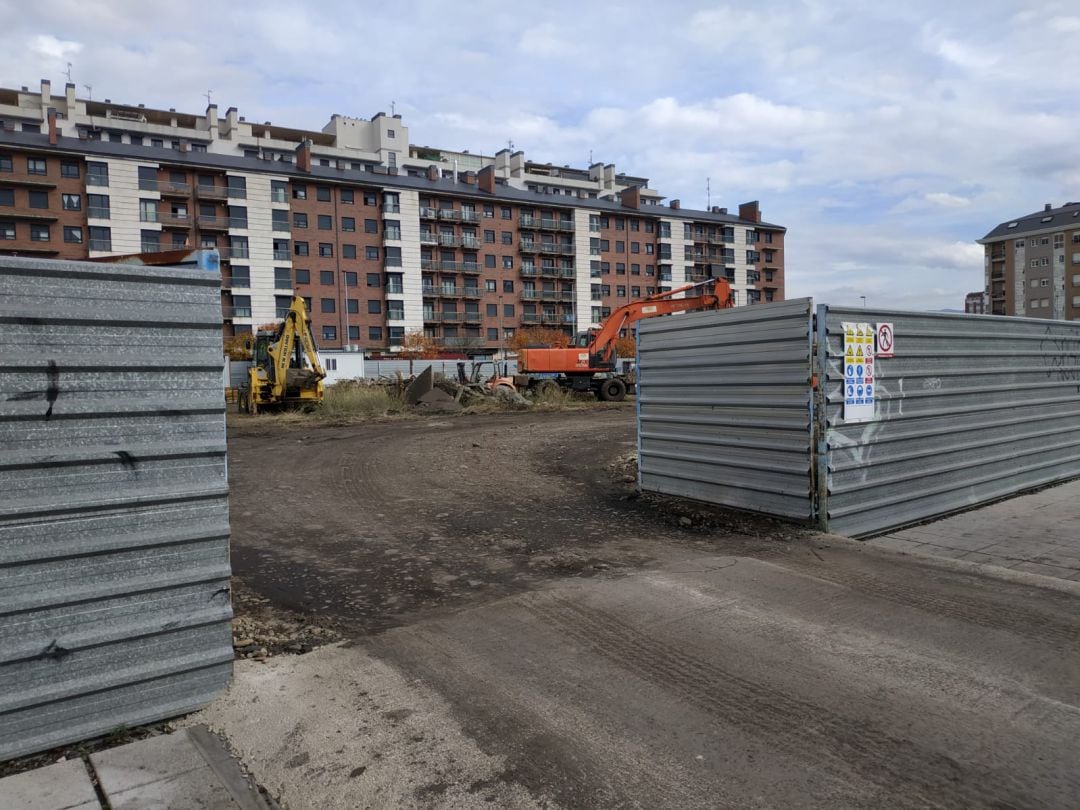 Obras de la promotora Poncelas en La Rosaleda