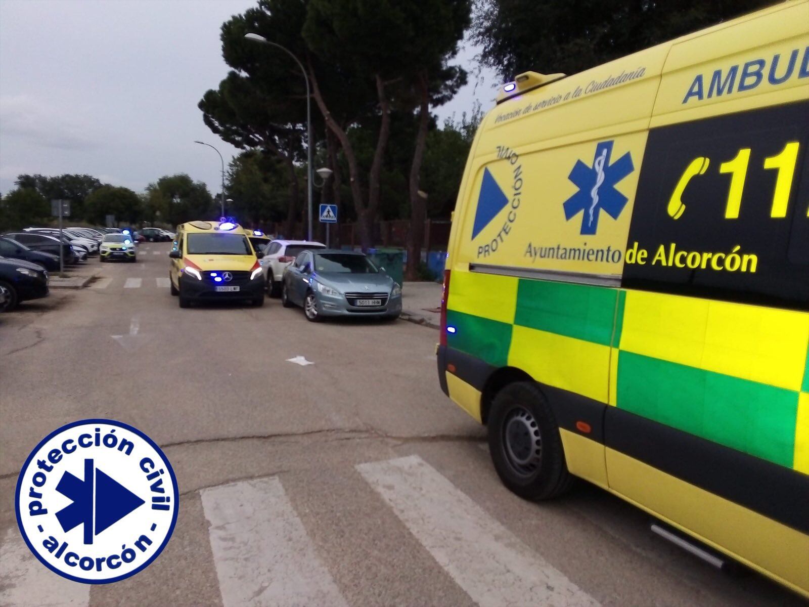 Ambulancia de Protección Civil de Alcorcón