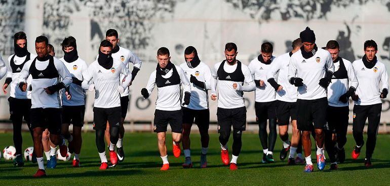 Entrenamiento Valencia CF