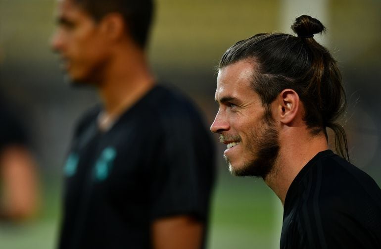 Bale, durante un entrenamiento