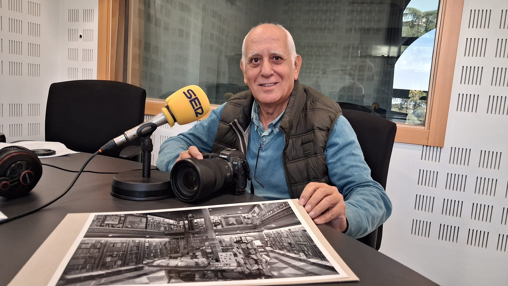 El fotógrafo leganense José Ramón Madruga.