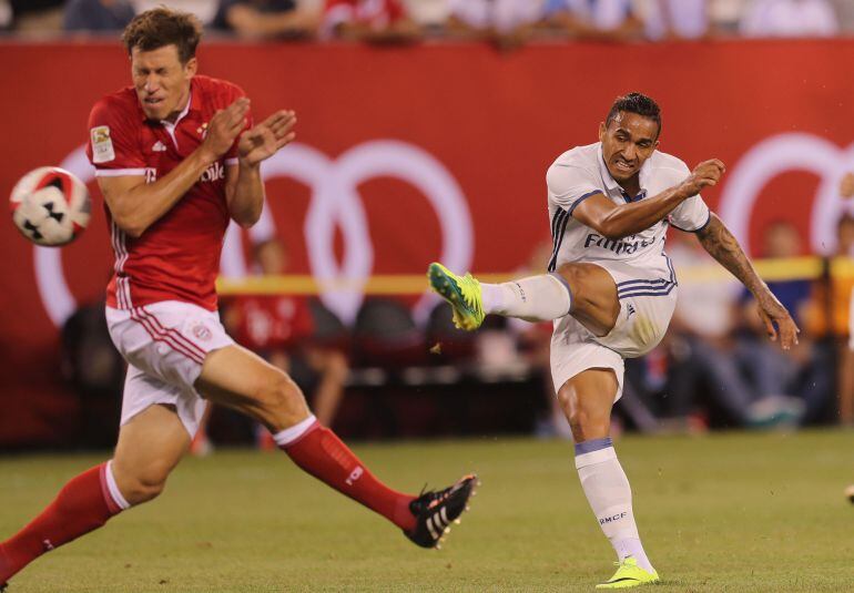 Danilo, autor del gol blanco en el partido frente al Bayern de Ancelotti. 