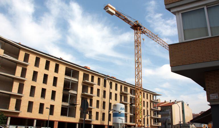 La construcció ha estat el sector que més ha notat la crisi econòmica.