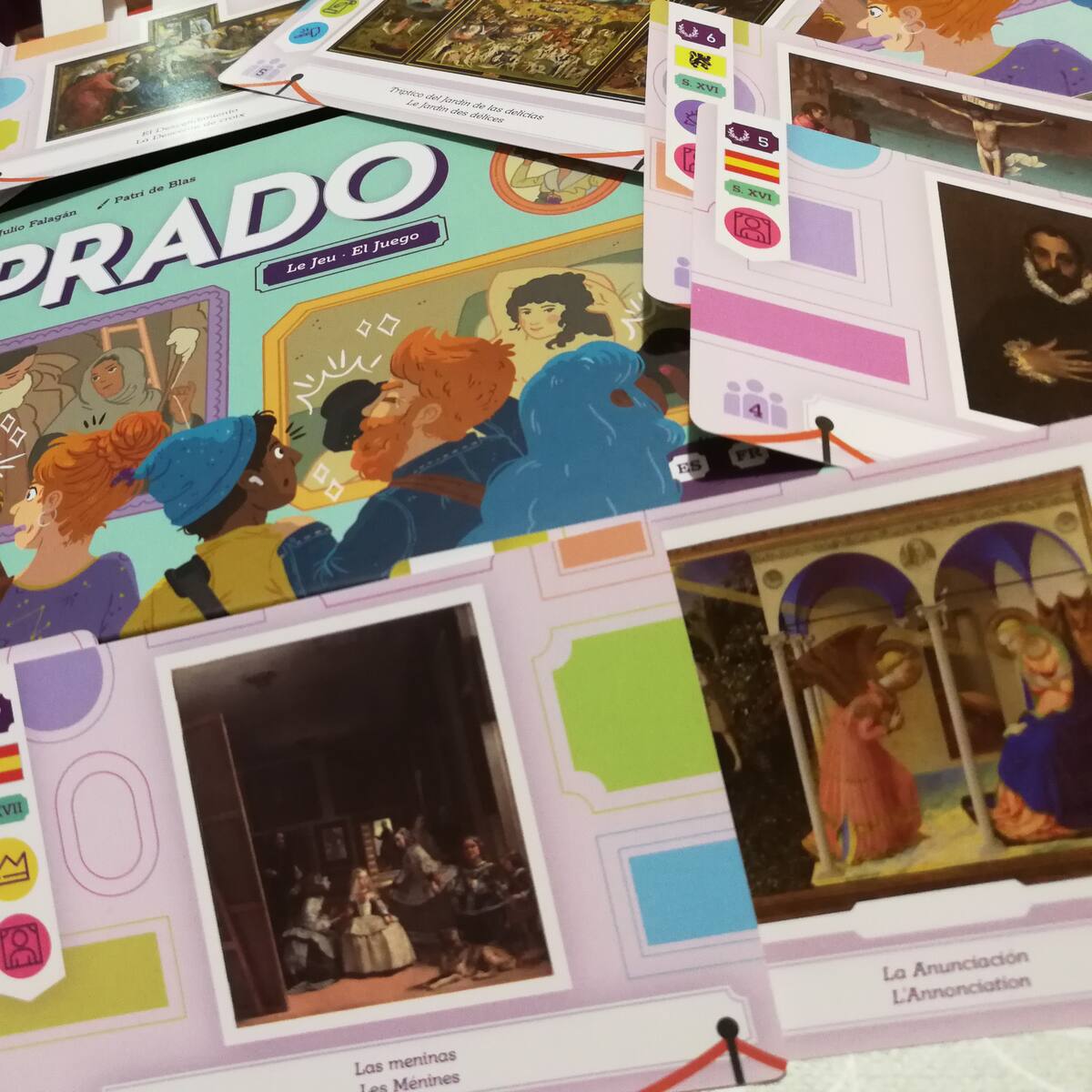 Un juego de mesa para conocer las obras maestras del Museo del Prado
