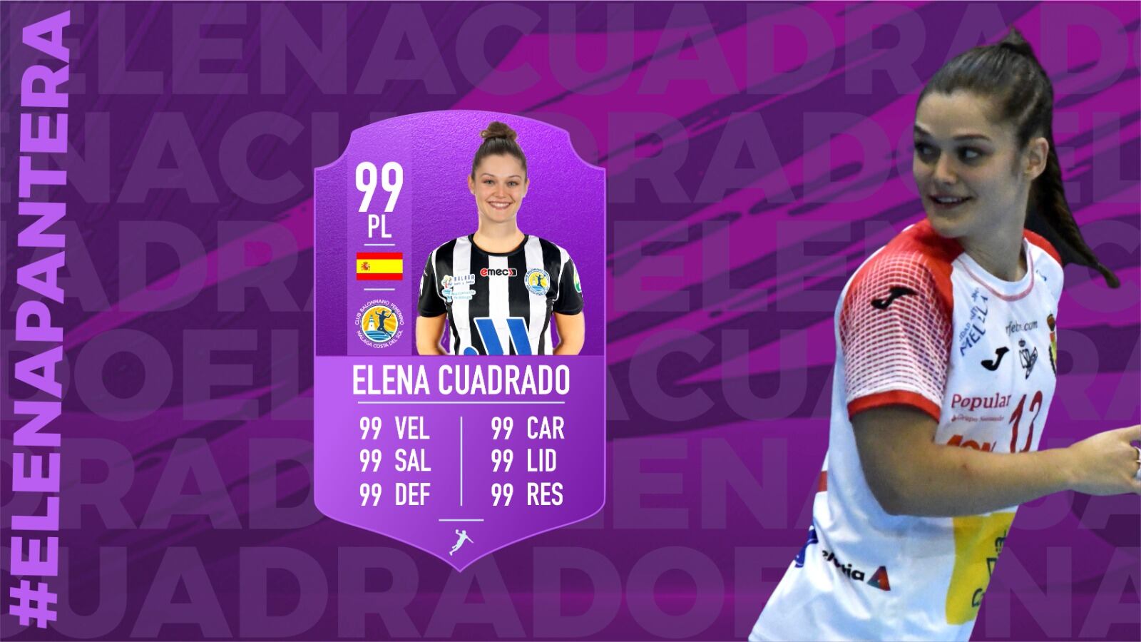 Elena Cuadrado, nueva jugadora del Costa del Sol Málaga para la próxima temporada