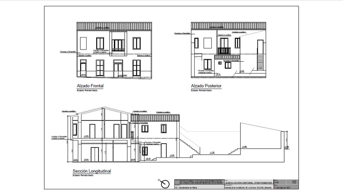 Planos de las obras realizadas