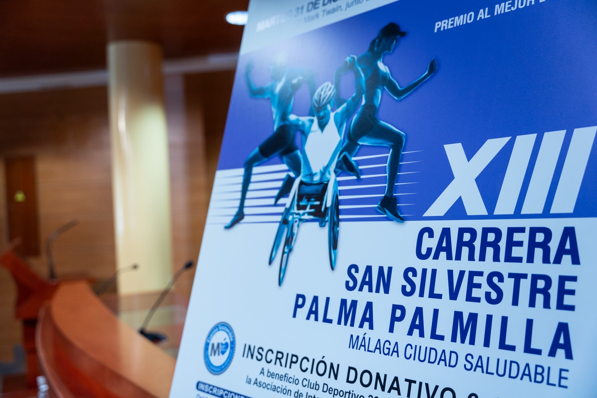 La carrera solidaria San Silvestre está organizada por la Junta Municipal de Distrito Palma-Palmilla y las áreas de Derechos Sociales y de Deporte