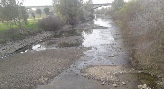 Brazo del río que delimita &#039;La Isla&#039; a su paso por Mérida