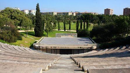 Foto  de archivo del anfiteatro del Parque Lo Morant