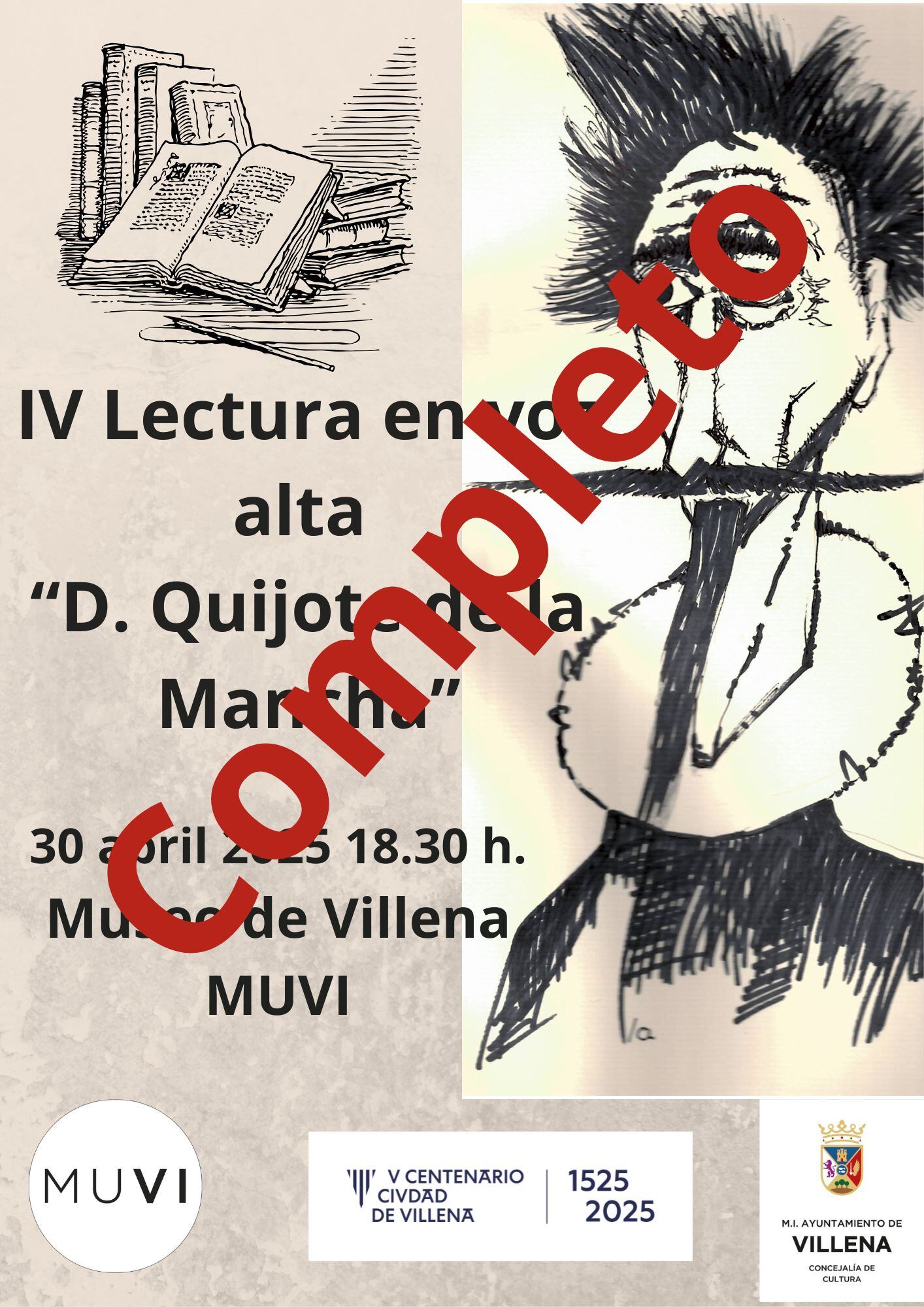 Cartel de la actividad