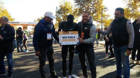 El atleta keniano Abraham Kiptum