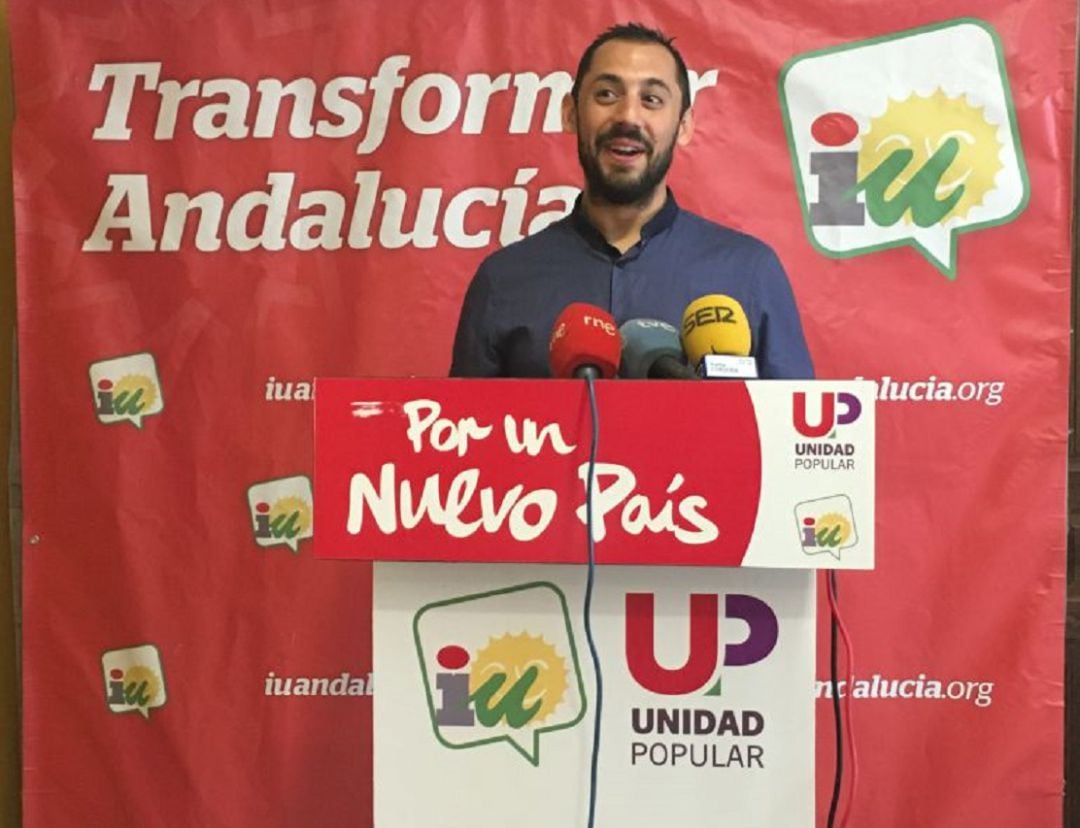 Sebastián Pérez, secretario de organización de IU.