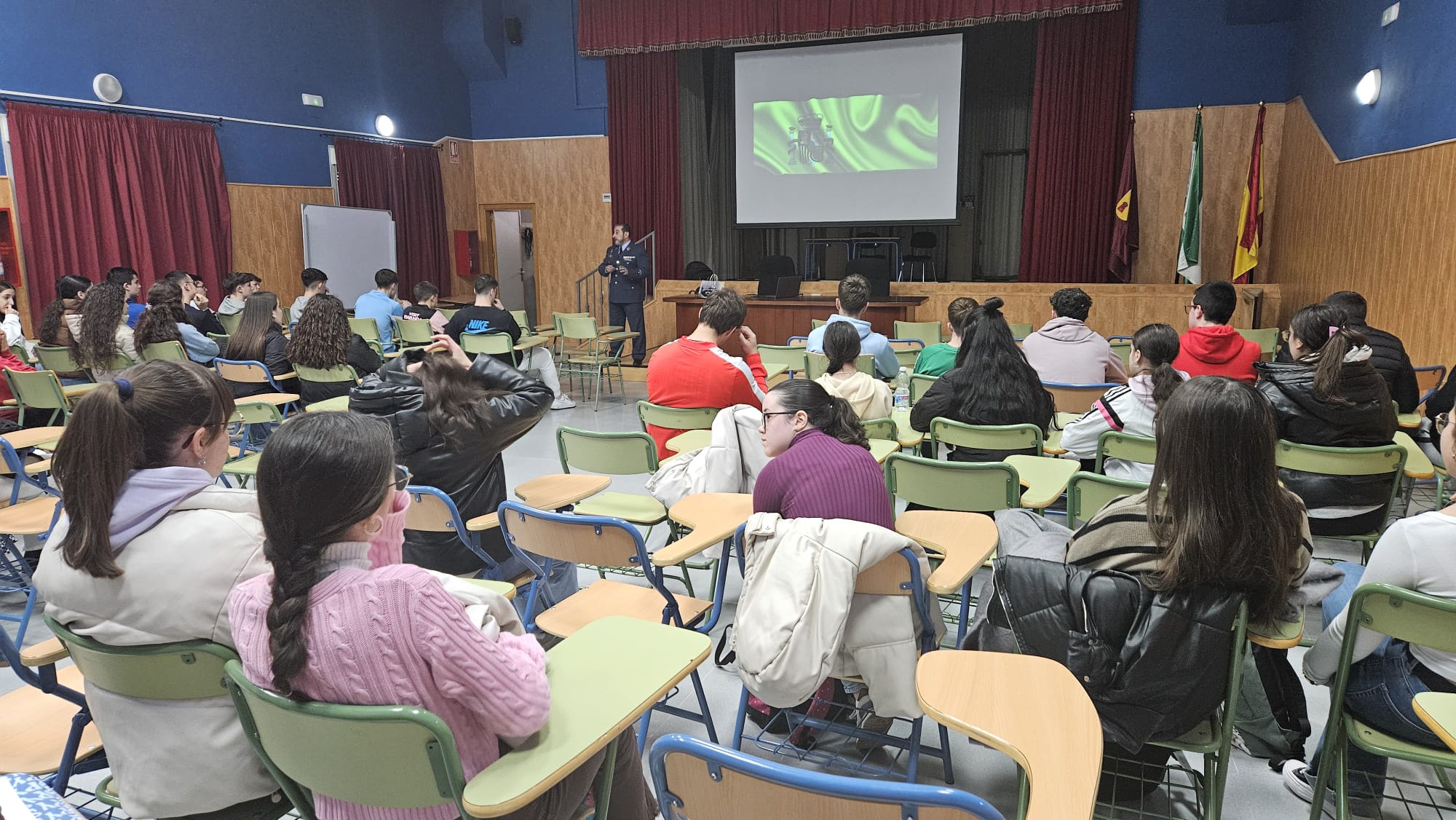 Otra vista de la charla