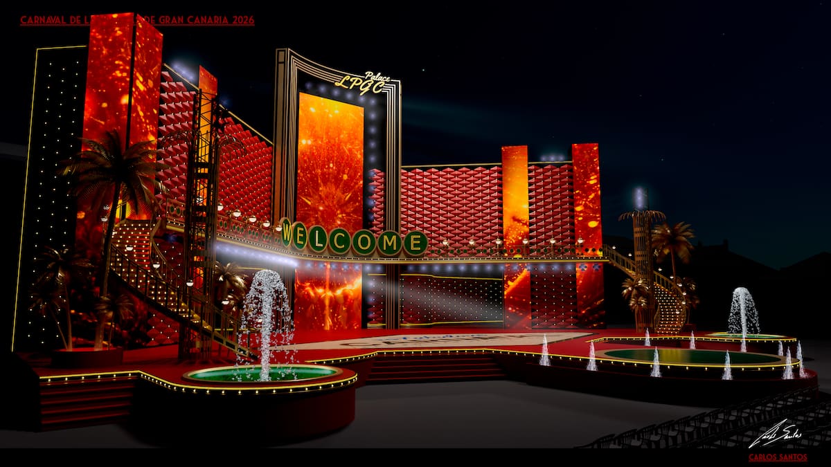 CARLOS SANTOS, ESCENARIO DEL CARNAVAL LPGC