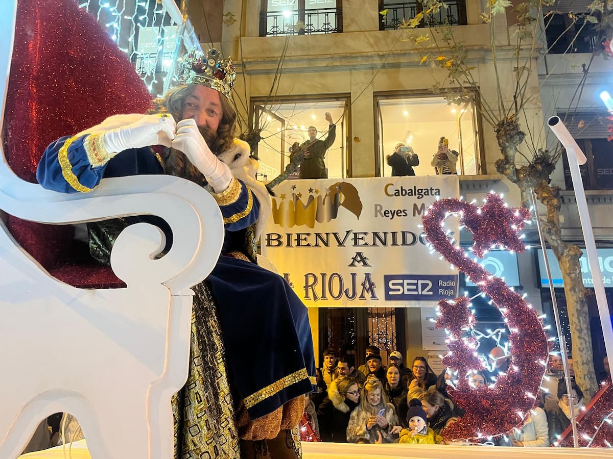 GALERÍA: Las mejores imágenes de la cabalgata de los Reyes Magos en Logroño