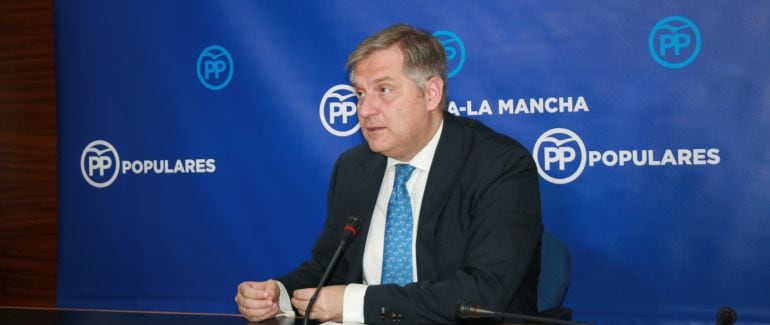 Francisco Cañizares, portavoz del PP en las Cortes de Castilla-La Mancha