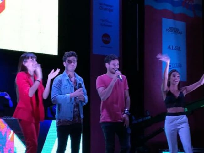 Luis Cepeda y Roi ejercieron de anfitriones para Aitana y Ana Guerra