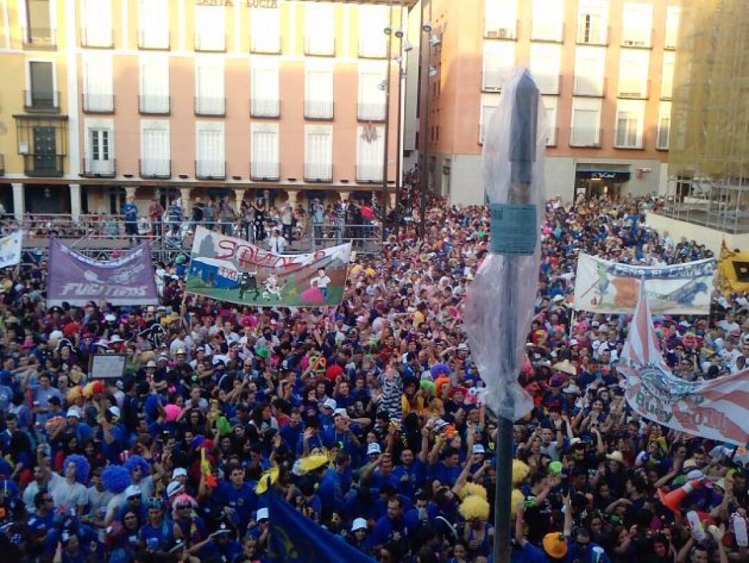 Chupinazo de ferias de Guadalajara (archivo)