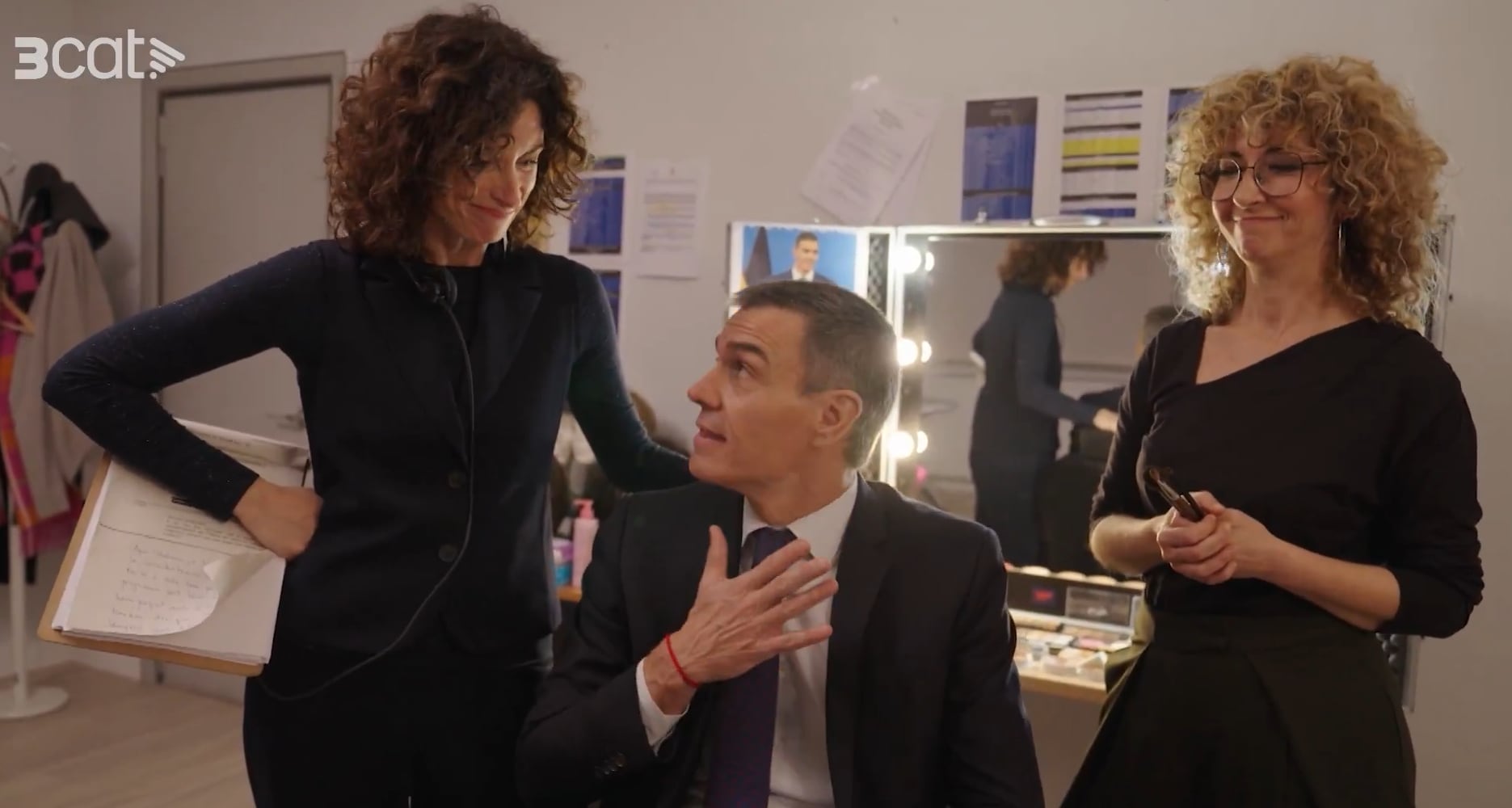 Pedro Sánchez aparece en el programa especial de 'Polònia' por sus 20 años.