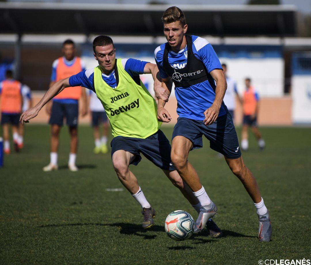 Gumbau en un dels entrenaments d'aquesta pretemporada.