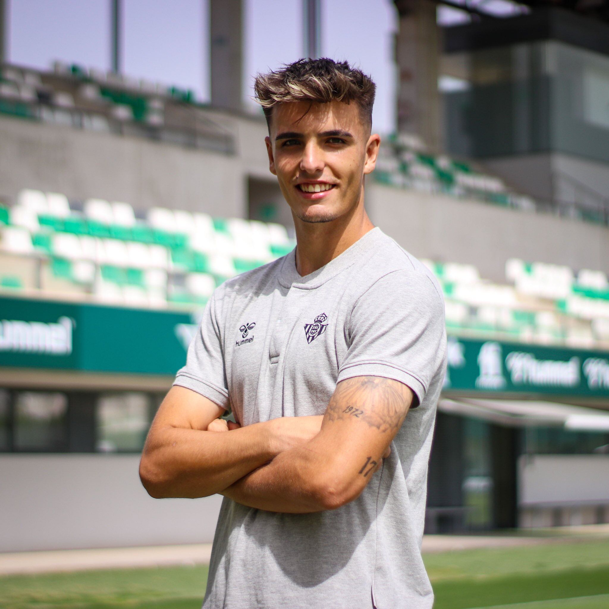 Ismael Sierra milita en el filial del Betis