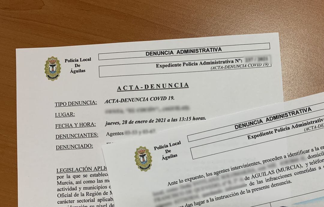 Denuncian a dos restaurantes de Águilas por incumplir la orden de cierre