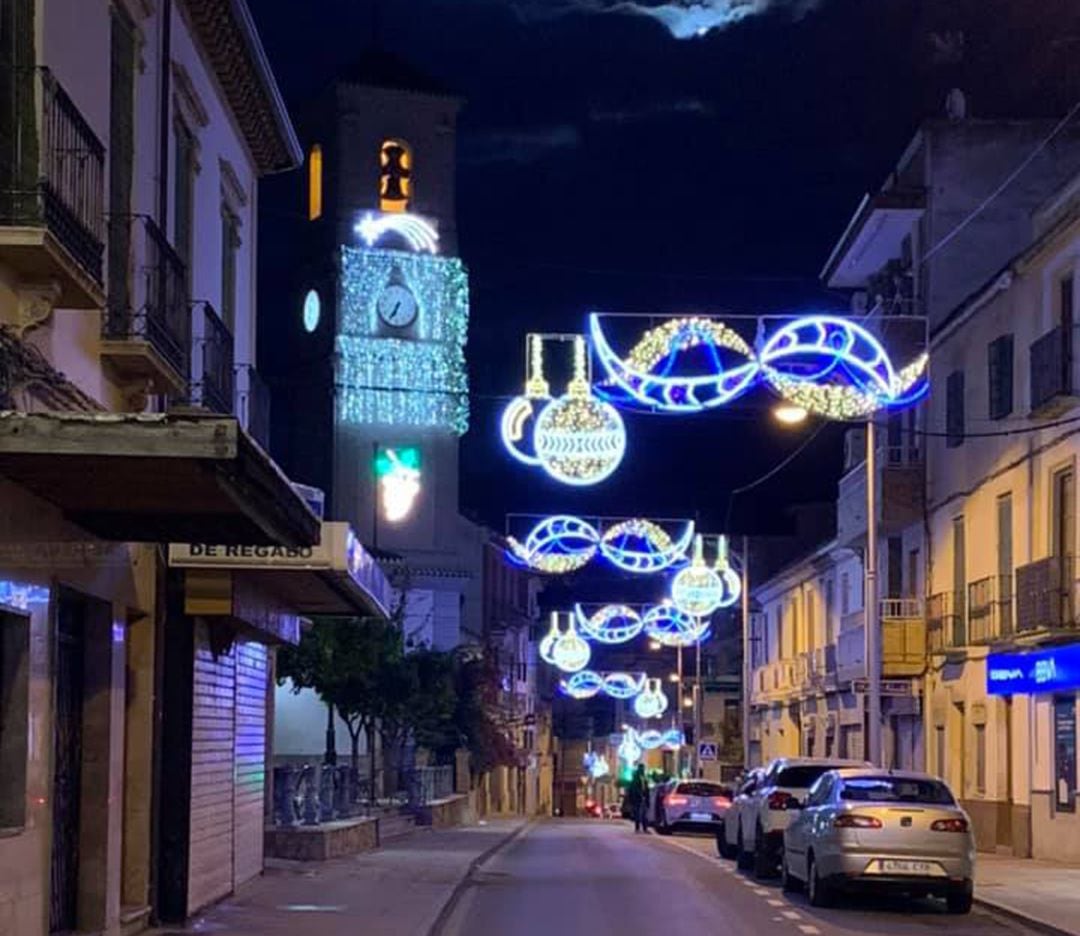 Alumbrado de Navidad en Pinos Puente (Granada)