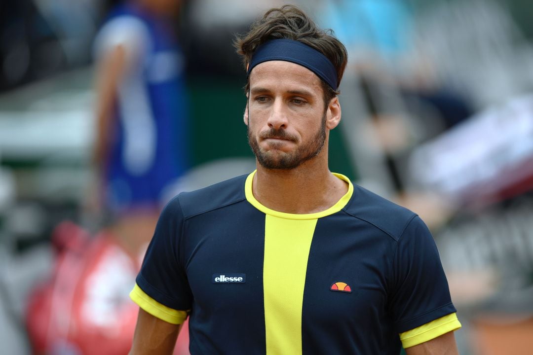 Feliciano López en Roland Garros