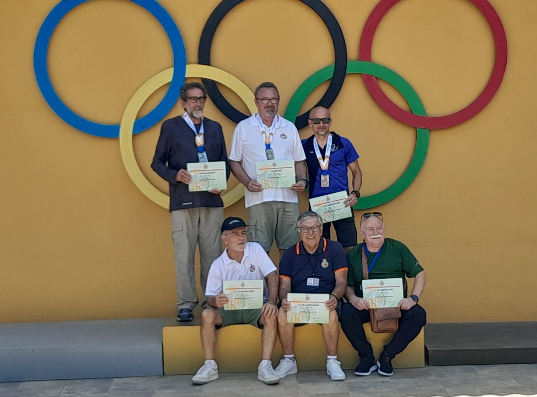 Jugadores del Club de tiro olímpico Villena