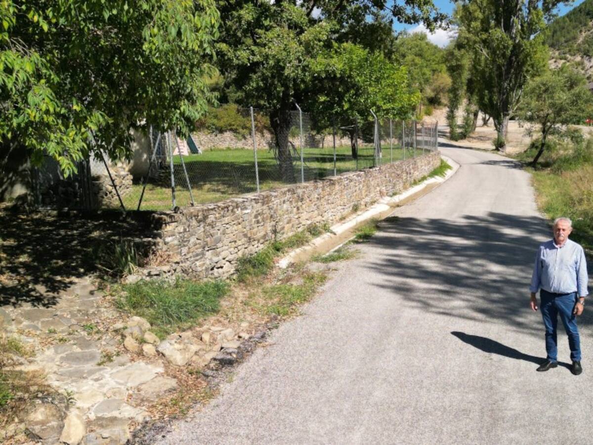 La Diputación de Huesca culmina la mejora de los accesos a Sieste y Lavalle, en Boltaña