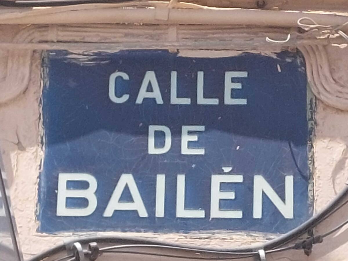 'Callejeando': calle de Bailén