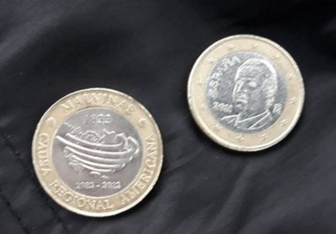 Parecido entre un peso argentino y un euro