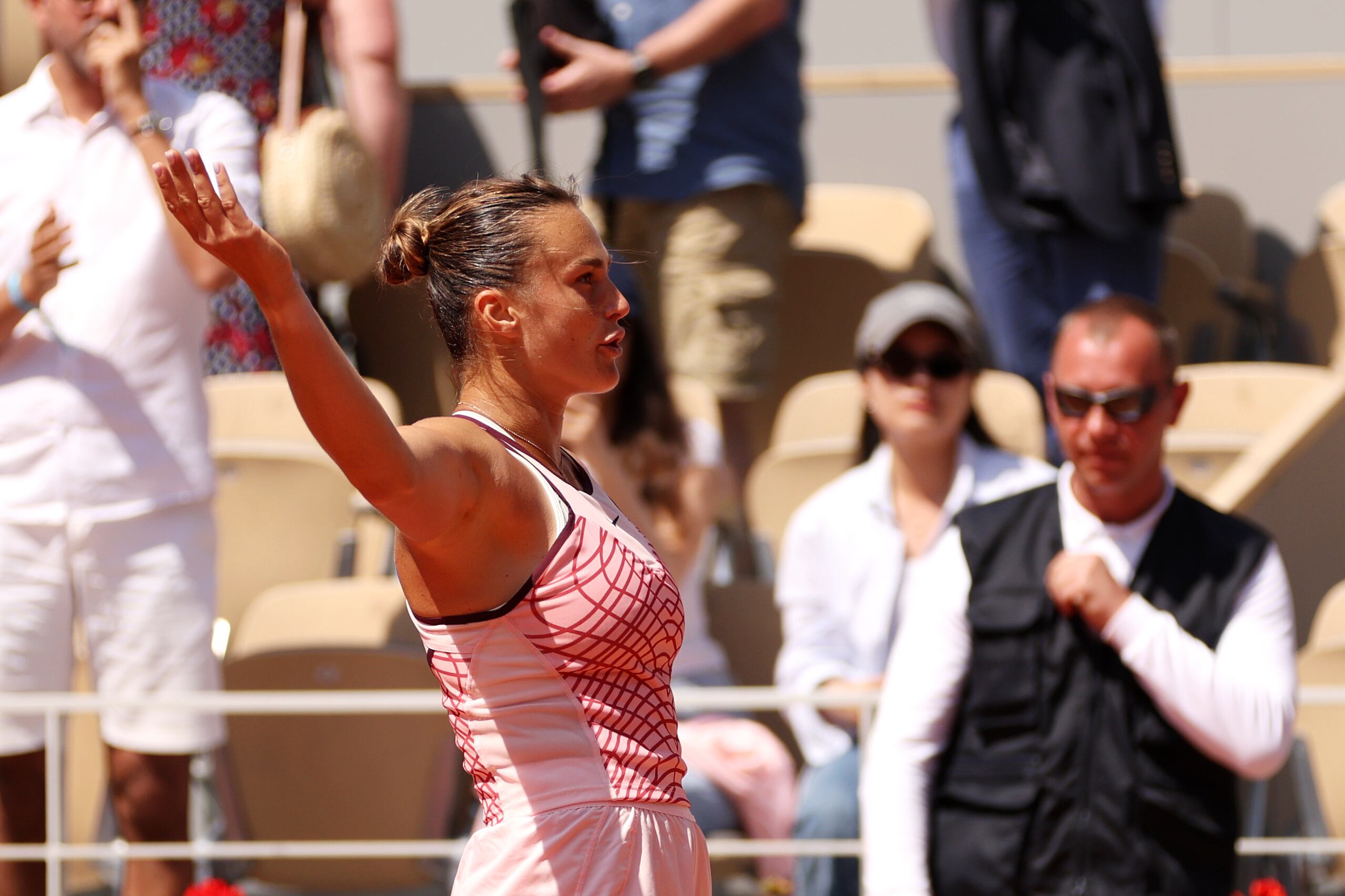 Máxima tensión en Roland Garros entre Aryna Sabalenka y Marta Kostyuk