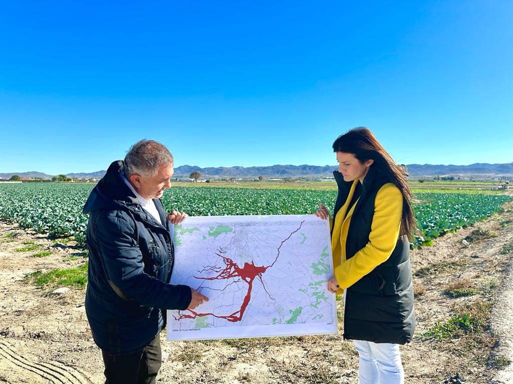 Ángel Meca, concejal de Desarrollo Rural y María Hernández, concejala de Urbanismo