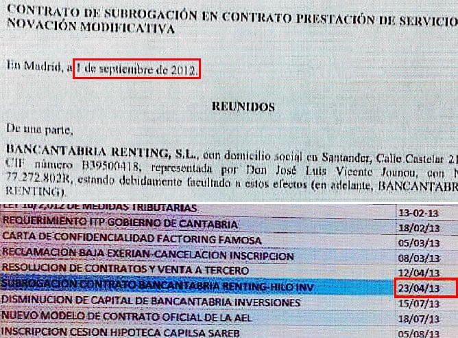 Según la nueva documentación, el banco habría registrado el contrato de servicios de Liberbank con López de Hierro en su base de datos interna el pasado 24 de abril, ocho semanas antes del estallido mediático del caso