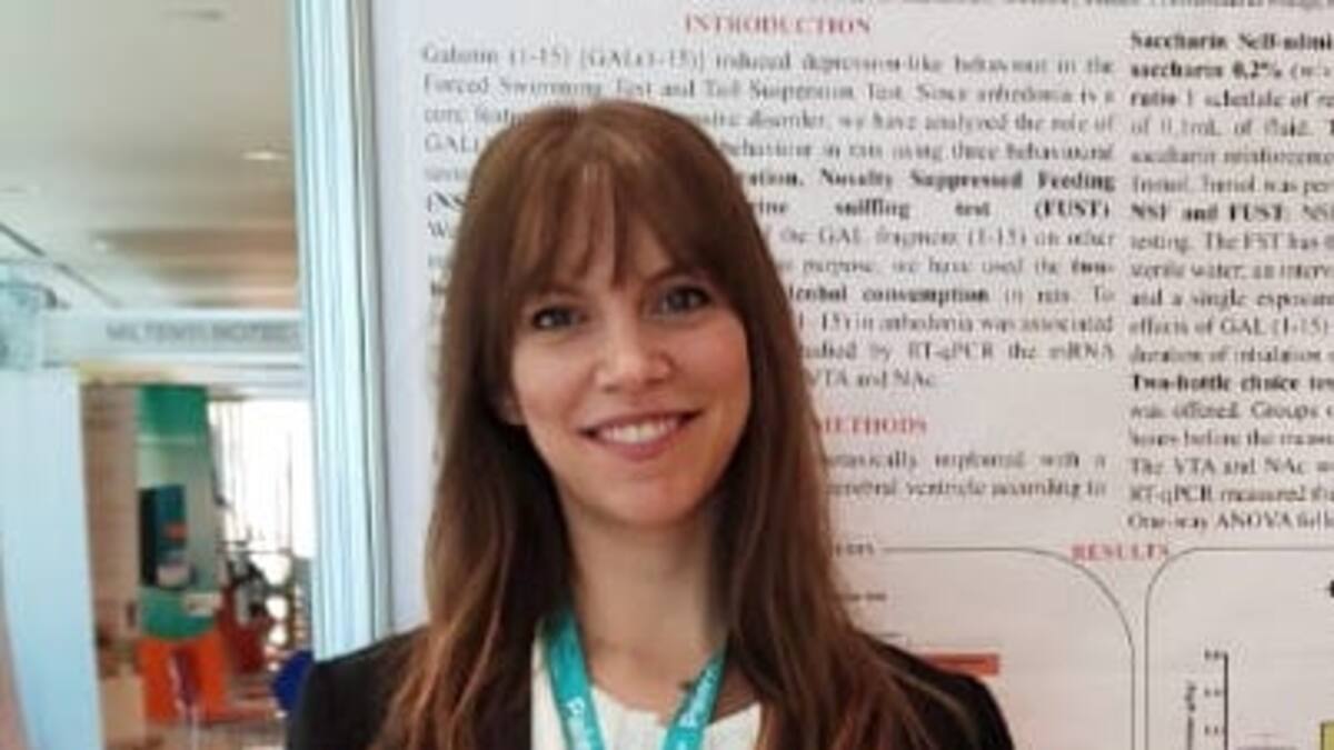 Noelia Cantero consigue dos premios en la XIII Edición de los Premios de Investigación de la Universidad de Málaga