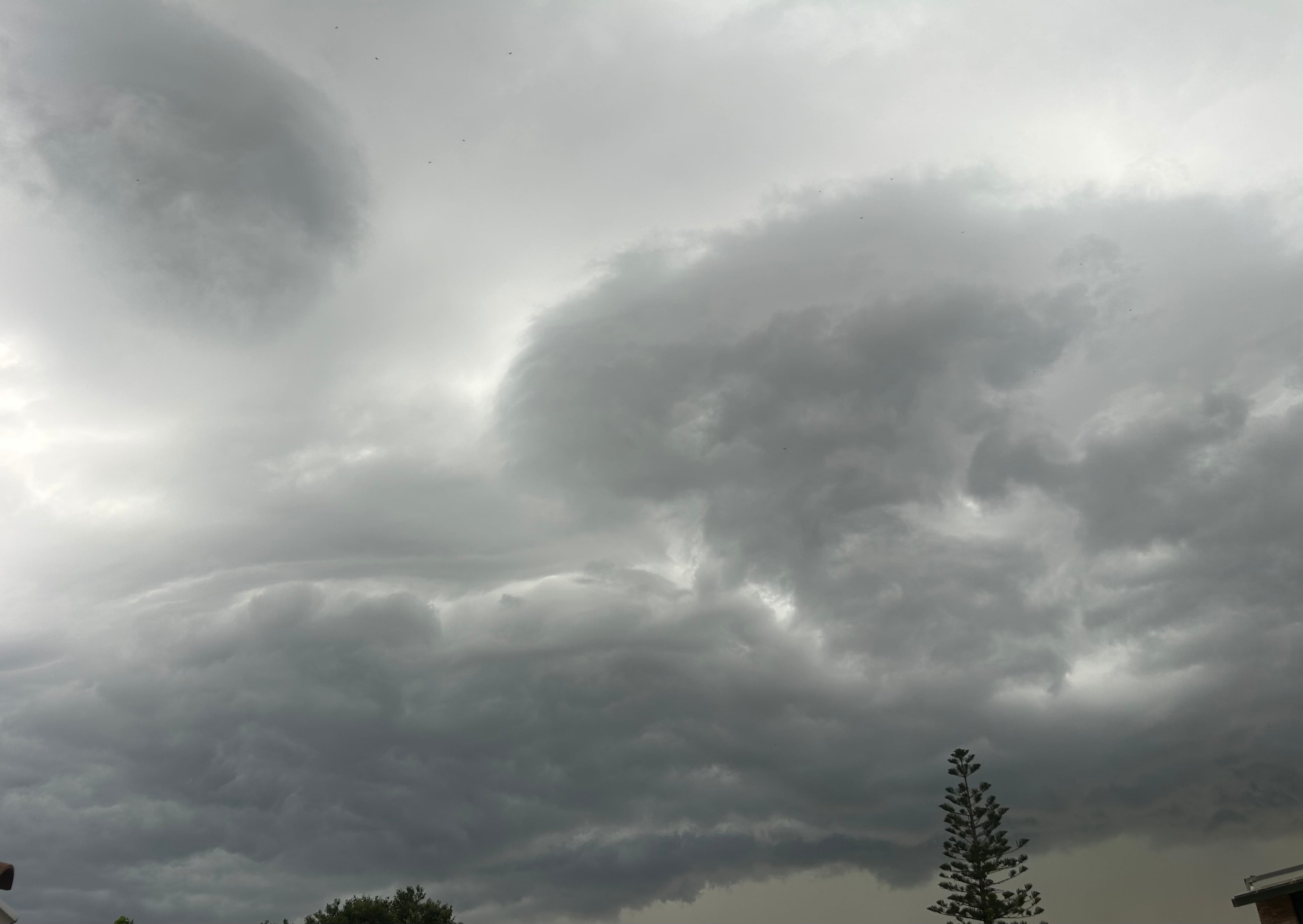 Nubes de tormenta en Xàtiva. Fuente: Jordi Company