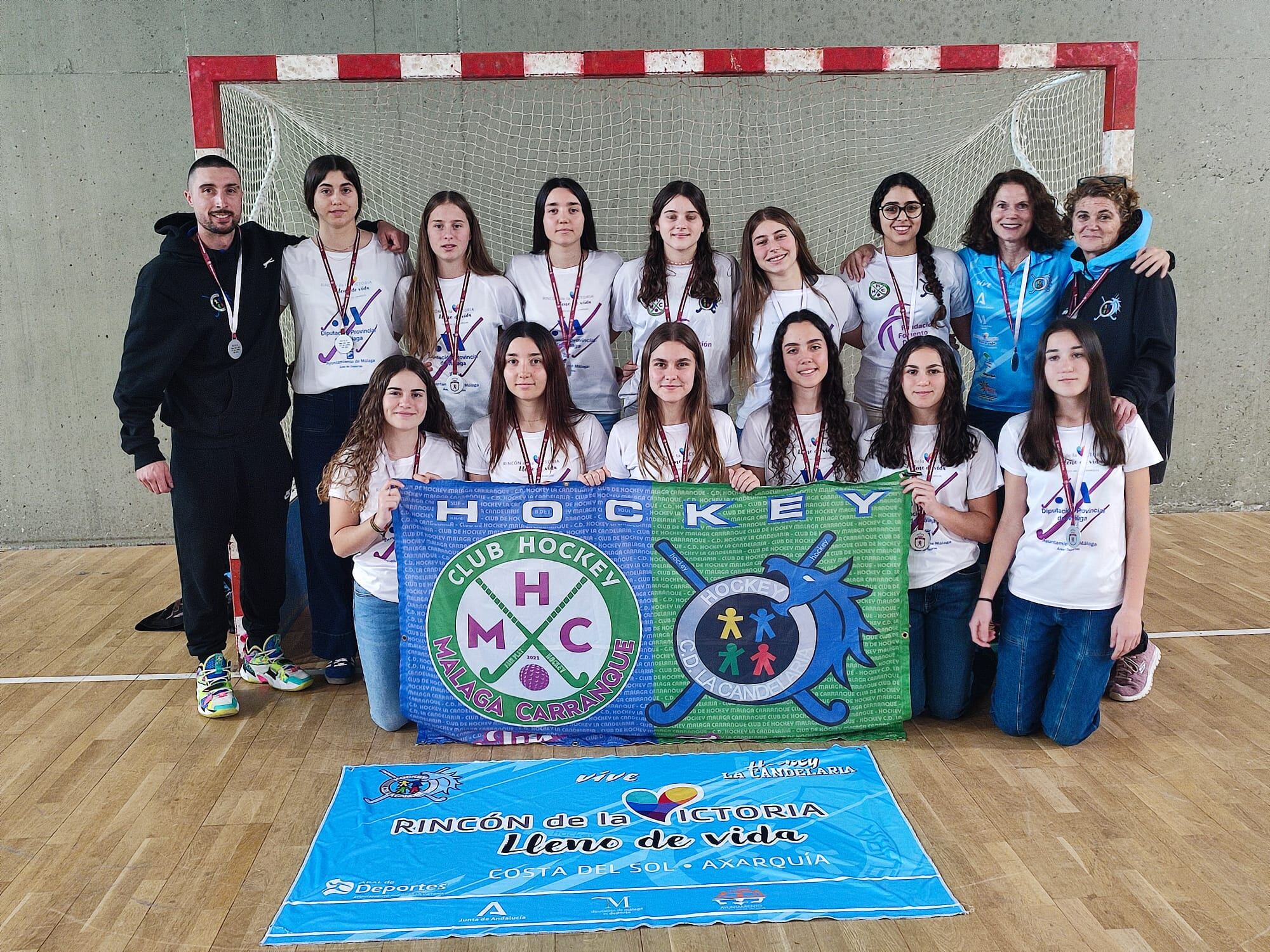 El Club Hockey Candelaria Carranque subcampeón de España juvenil